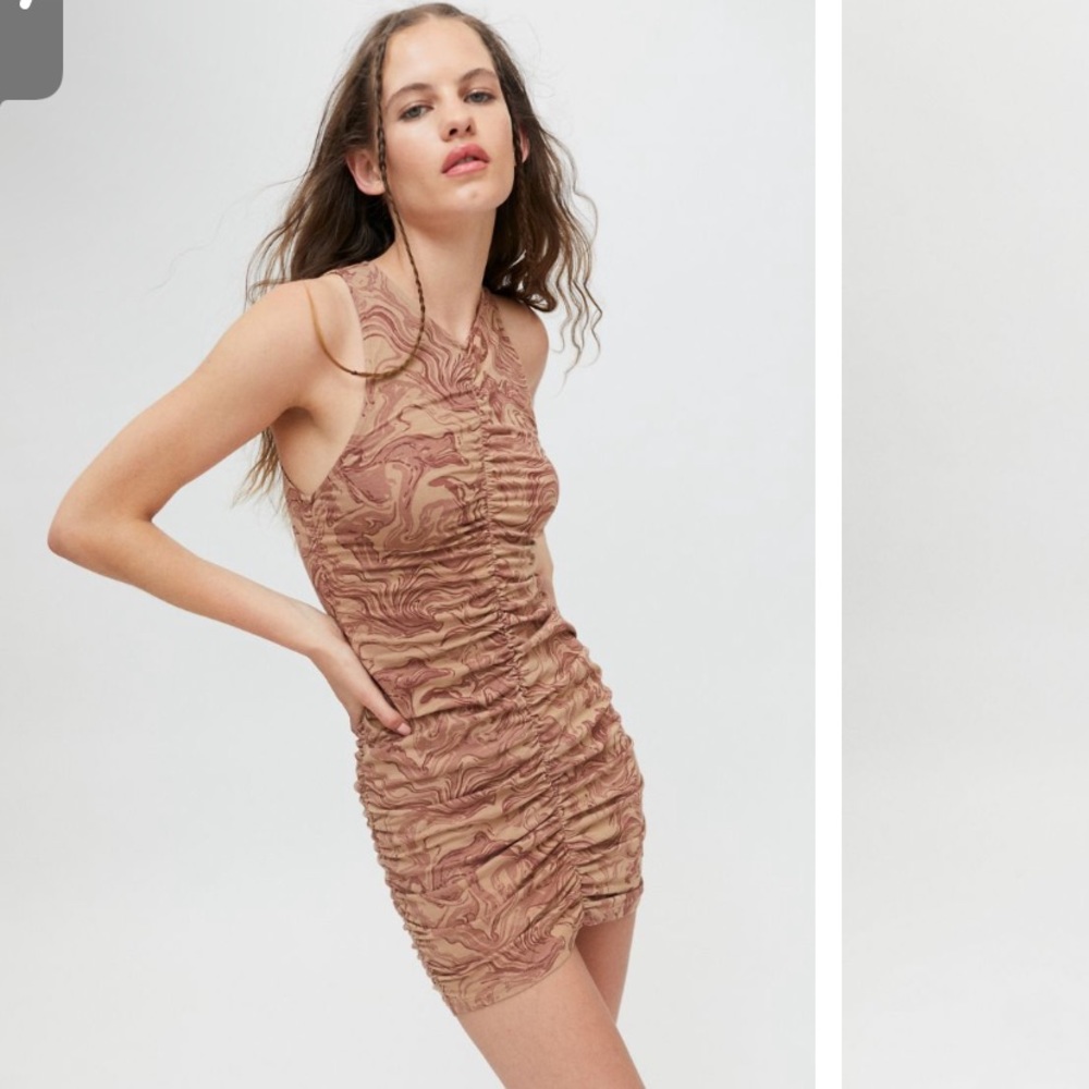 *SOLD* nwt motel ruched dress